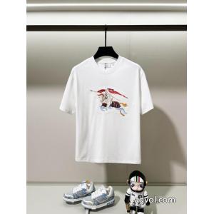 バーバリー上質感2026人気新色が登場半袖Tシャツブランド 偽物 激安 通販