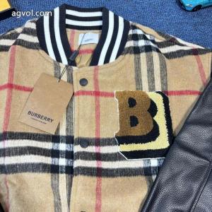 BURBERRYバーバリー2026 ssランニングモデルの野球ウェアジャケット