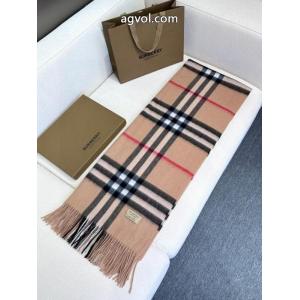 BURBERRYバーバリー爆金定番小格子大ストール男女兼用