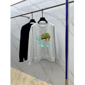 バーバリー2026秋冬ヨーロッパコーナー新作カジュアル長袖Tシャツパーカー