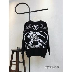 Burberryバーバリーバックウォーマーニットカーディガンセーターのコート