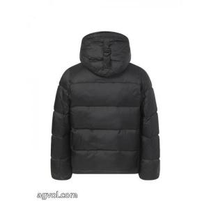 BURBERRY25SS取り外し可能な袖連帽ダウンジャケット