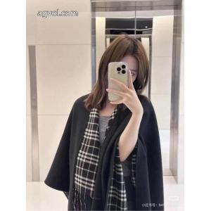 burberryクラシック英倫格両面マントストールマフラー