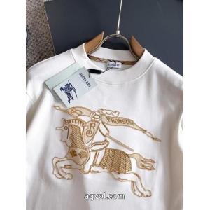 BURBERRY2026新作/送料込 人気販売中 爽やかな印象長袖Tシャツブランド 品 激安 通販