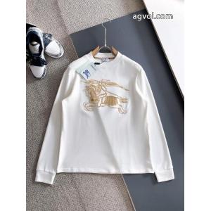 BURBERRY2026新作/送料込 人気販売中 爽やかな印象長袖Tシャツブランド 品 激安 通販