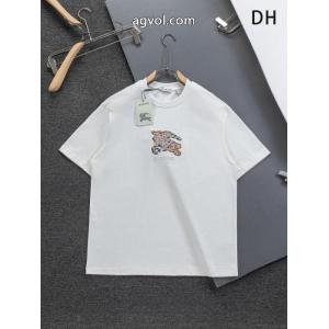 完売必須　限定SALE ファションスタイルが演出する ギフト最適期間限定BURBERRY半袖Tシャツブランド 通販 激安
