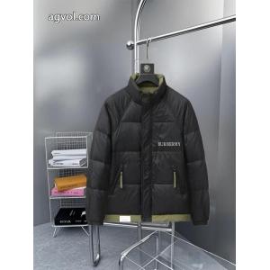 バーバリーブランド 通販店トレンド感満載 激安期間限定セール 品質保証2026ダウンジャケット