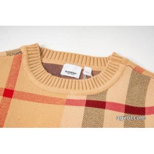 コピー ブランド 通販視線を集めて きれいめ派に上質 新秋セールアイテムセーターBURBERRY