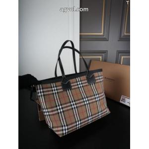 注目冬新作 優秀なアイテム 上級者の風格漂う偽物 ブランド ショップバッグBURBERRY