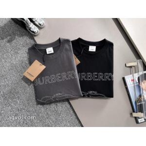 バーバリー驚きの破格値最新作 26ss洗練デザイン 絶対欲しい新作Tシャツブランド コピー 通販