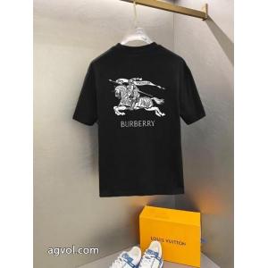 ブランド コピー 通販冬季新作品 国内配送ギフトにも 存在感絶大スタイル半袖TシャツBURBERRY