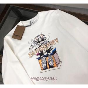 ブランド 激安BURBERRYロゴがかっこいい 超人気でめちゃかわいい 今すぐ欲しいパーカー.