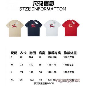 TシャツBURBERRY新作限定大人で素敵 超人気モデル 韓国の人気ブランド 品 スーパー コピー
