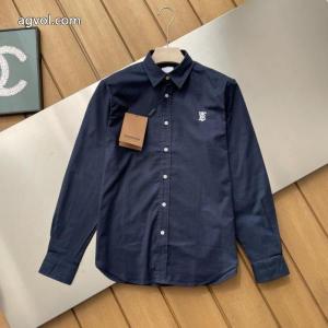 ブランド コピー 専門店長袖シャツBURBERRY高品質な商品 秋服コーデ2026年版 人気話題