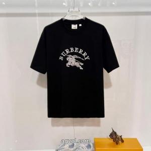 大人気新作登場 全国無料品質保証 欧米韓流/雑誌偽 ブランド 購入バーバリー半袖Tシャツ
