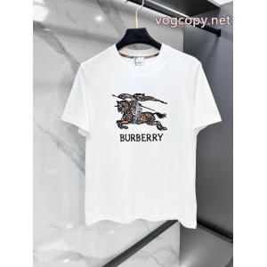 偽物 ブランド ショップバーバリー2026最安値！ ファッションスタッズ モード感の高い半袖Tシャツ