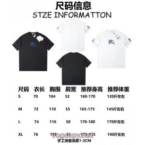 スーパーコピー2026BURBERRY珍しい 落ち着いた感覚 大注目を浴びる2026新作半袖Tシャツ