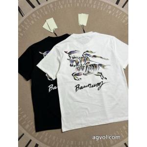 半袖TシャツBURBERRY新作お洒落☆ 限定デザイン!! 先行予約販売激安 ブランド