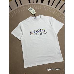 半袖TシャツBURBERRY新作お洒落☆ 限定デザイン!! 先行予約販売激安 ブランド
