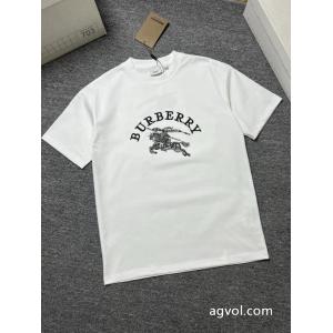 激安 ブランド大胆なデザイン 2026大活躍 ナチュラル半袖TシャツBURBERRY