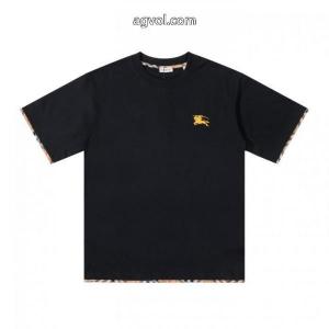 BURBERRYコピー ブランド 販売早者勝ち 在庫希少 最安値半袖Tシャツ