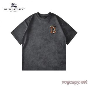 BURBERRYコピー 通販半袖Tシャツ2026最新コレクション 軽量で薄手の 販売店舗限定モデル