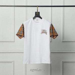 コピー ブランド半袖Tシャツ今年っぽいトレンド商品 最終セール ジュアル感強めの着BURBERRY
