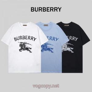 激レアモデル 日本限定素材 クール印象ブランド 偽物 激安 通販バーバリー半袖Tシャツ
