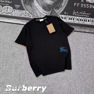 完売間近 新作限定極上エレ女 上品カジュアルな雰囲気に半袖TシャツBURBERRYブランド 偽物 激安