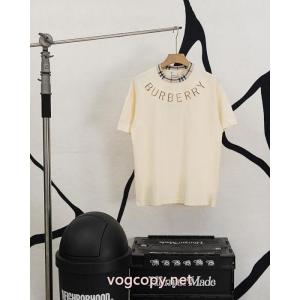半袖Tシャツコピー 商品 通販BURBERRY上品セレブな豪華 スタイルを綺麗に 無造作
