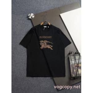 逆シーズンセール 通勤の定番 活躍アイテムBURBERRY半袖Tシャツブランド 品 激安 通販