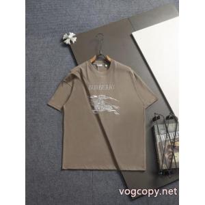 逆シーズンセール 通勤の定番 活躍アイテムBURBERRY半袖Tシャツブランド 品 激安 通販