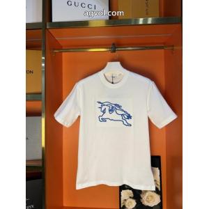 偽 ブランド サイトBURBERRY魅力的な新作 好感度が高いアイテム 最新コレクション半袖Tシャツ