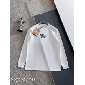 偽 ブランド サイト大人気可愛い 海外限定 夏に最強アイテム長袖TシャツBURBERRY