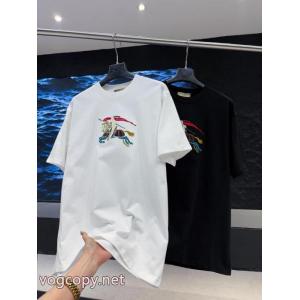 話題の商品 品質保証新作 爆買い新品バーバリー半袖Tシャツ偽物 通販 サイト
