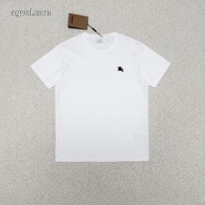 BURBERRY高級感溢る 値下げ ファッション半袖Tシャツ偽物 ブランド 販売