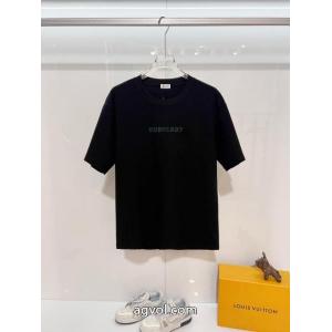 BURBERRY激安 通販 ブランド半袖Tシャツ高品質で綺麗 新品登場 昨年も人気のアイテム新品