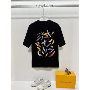 半袖Tシャツ激安 通販 ブランド雑誌掲載 国内発 高級感ある 最安値激しい争奪戦BURBERRY