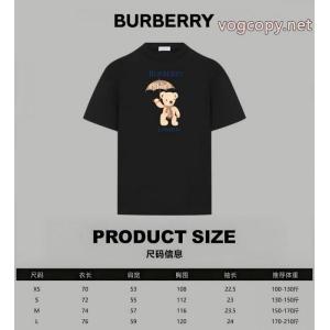BURBERRYスーパー コピー メンズ注目新ブランド 最高級 新作人気半袖Tシャツ