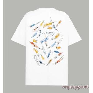 今年新作登場 円高還元Sale 肌触りのいい  偽物 ブランド 販売半袖TシャツBURBERRY