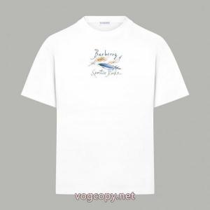 今年新作登場 円高還元Sale 肌触りのいい  偽物 ブランド 販売半袖TシャツBURBERRY