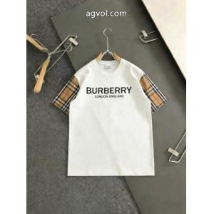 スーパー コピー 通販 優良半袖TシャツBURBERRY高級感ある 品質保証低価 人気激売れ新作