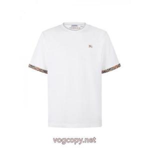 良好品 人気定番 超軽量BURBERRY半袖Tシャツ偽 ブランド
