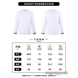 BURBERRY長袖Tシャツブランド 偽物視線を集めて 大好評アイテム 26新品*最安値保証