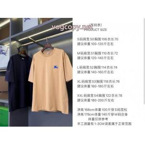 定番人気 今季爆発的な人気定番商品 すぐお届け2026新作半袖TシャツBURBERRYブランド コピー 品