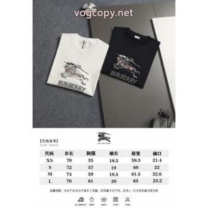 BURBERRYブランド コピー 販売 店半袖Tシャツ季節を問わず活躍し 実用的な一品 即対応