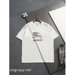 BURBERRYブランド コピー 販売 店半袖Tシャツ季節を問わず活躍し 実用的な一品 即対応