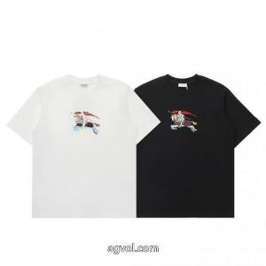 着心地抜群 しなやかな 上品スタイル半袖Tシャツ激安 通販 ブランドBURBERRY