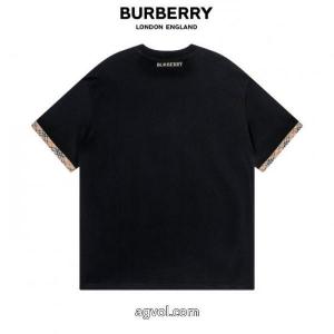 偽物 ブランド 激安半袖TシャツBURBERRY夏らしい品格が漂う ハイクオリティー 完売必至