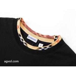 上品シックなお品 SALEお得にGET 品質保証高品質ブランド コピー 販売バーバリー半袖Tシャツ
